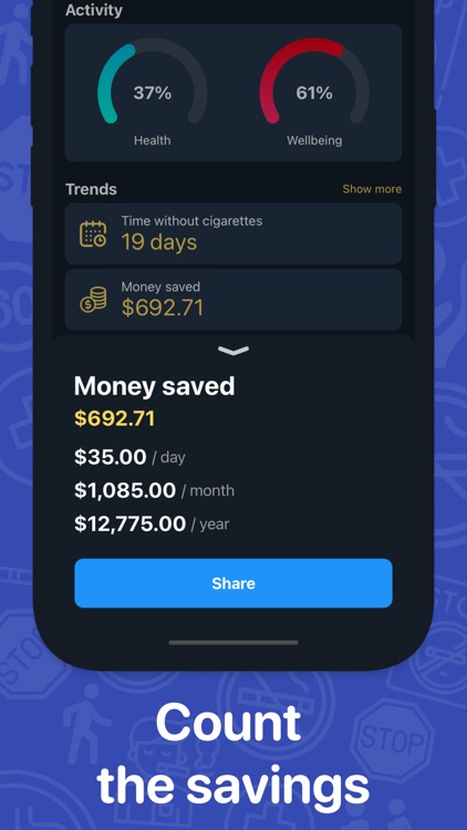 Quit smoking tracker. Stop now screenshot-3