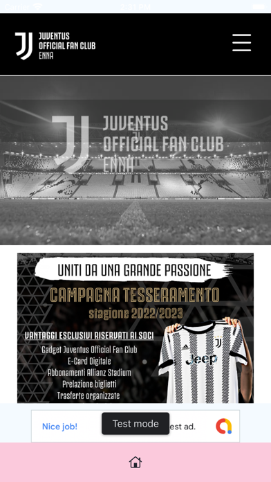 Juventus Club Enna Screenshot