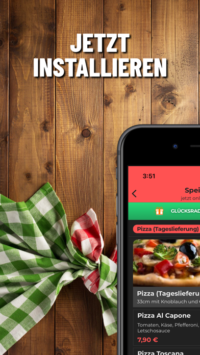 Pizzeria Perla Wien Screenshot