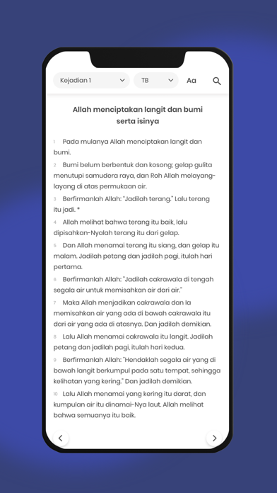 myDailyBible. Screenshot