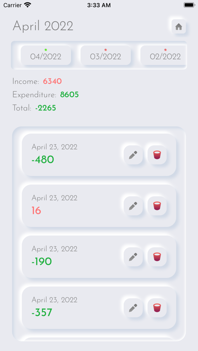 Screenshot 2 of Concise Ledger App