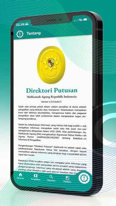 Direktori Putusan Screenshot