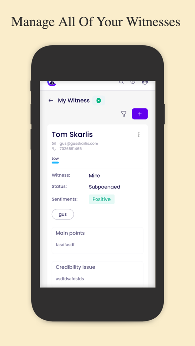 CourtClerk Screenshot