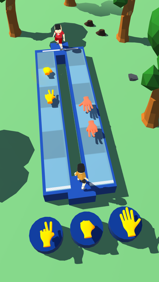 #2. Rock paper scissors 3D (iOS) By: Oliver Rozsa