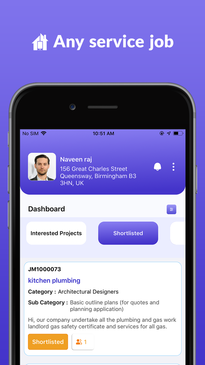 Any Service Job Customer