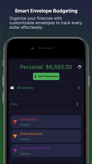 Valet Budget screenshot 1