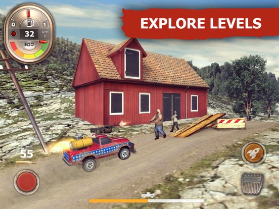 Zombie Derby iPad app afbeelding 3