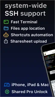 ssh files – secure shellfish iphone screenshot 1