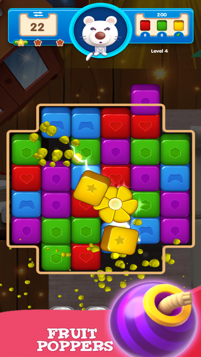 Fruit Poppers Fun Puzzle Game Screenshot