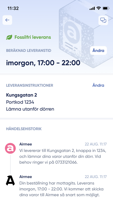 Airmee - Spåra dina leveranserのおすすめ画像4