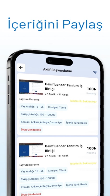 Gainfluencer screenshot-4