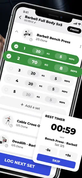Game screenshot Gym Workout Planner & Gym Log apk