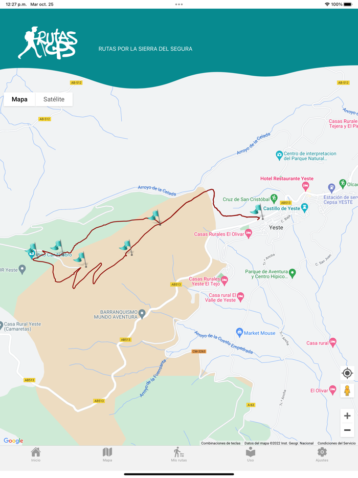 Rutas GPS Sierra del Segura
