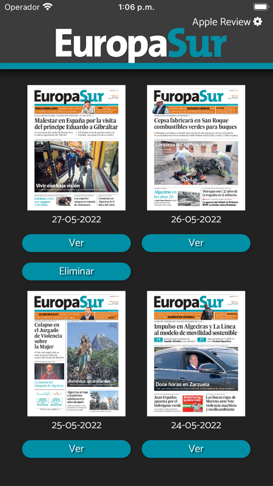 #1. Europa sur (iOS) By: Joly Digital