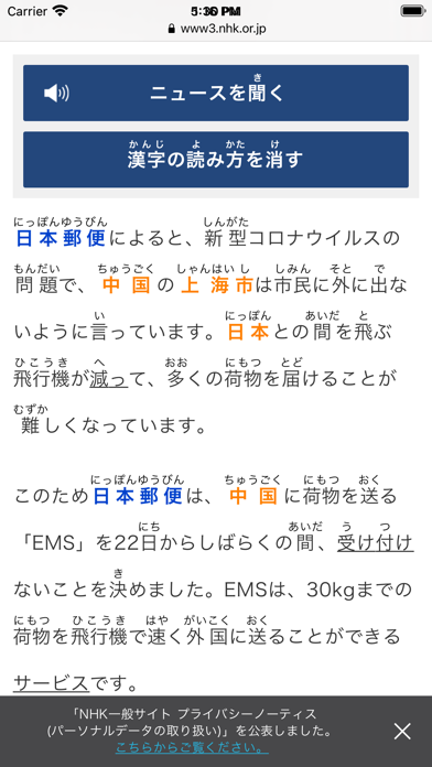KI Japanisches Wörterbuch Screenshot