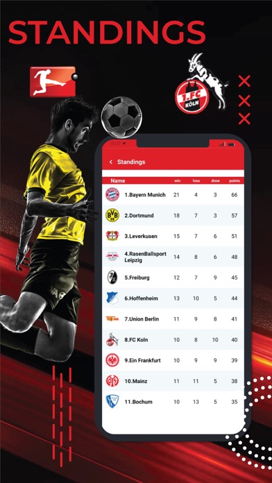 Live Bundesliga Football Screenshot