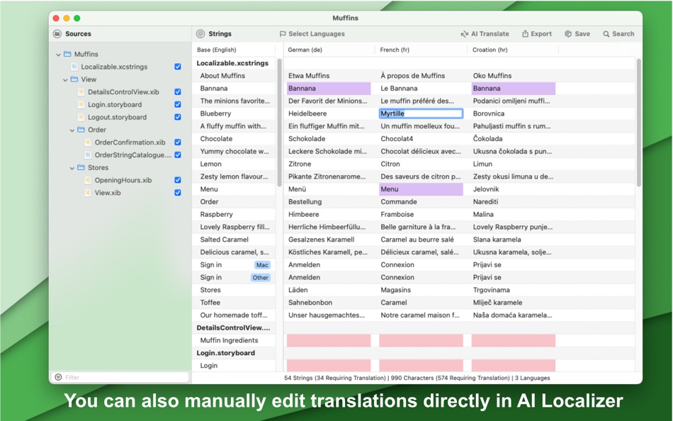 #6. AI Localizer (macOS) 来自: Wide Angle Software