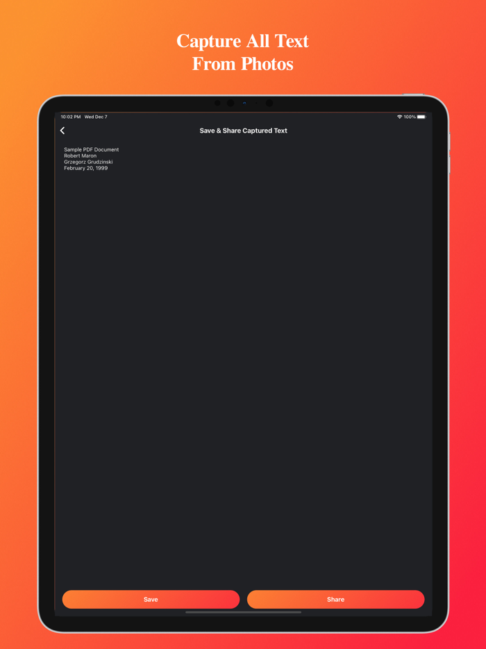 Text Converter PDF and Speech
