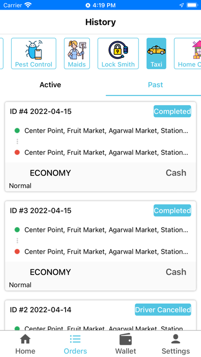 Easy User App Screenshot