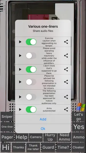 Jacket's Tape Recorder screenshot 2