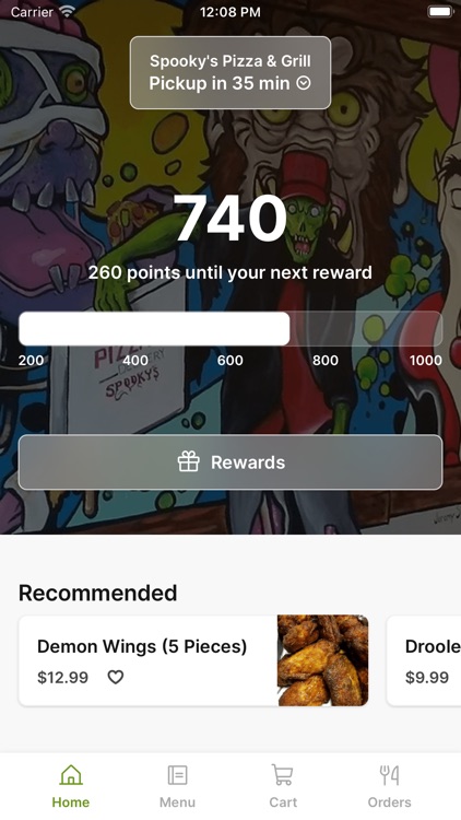 Spooky's Pizza & Grill