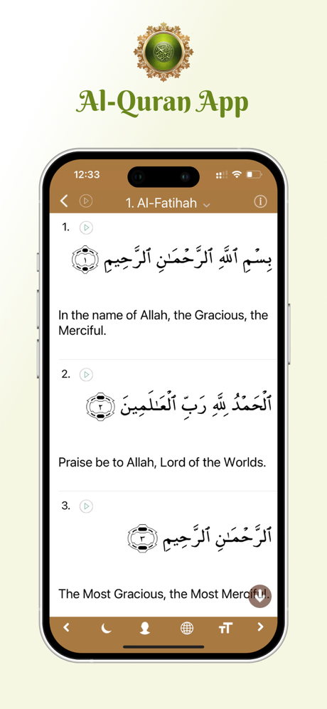 Quran & Recitation - Islam App screenshot 1