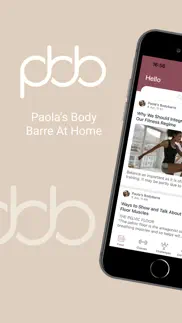 paola's body barre iphone screenshot 1