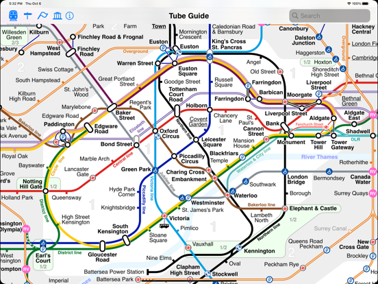 London Tube Map and Guideのおすすめ画像1
