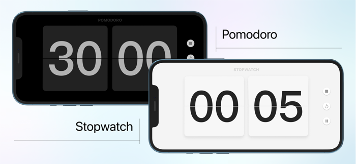 Zen Flip Clock - Minimal Timer