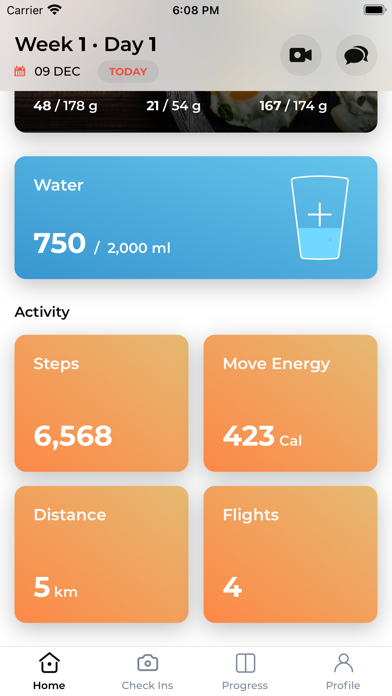AllySha Fitness Screenshot