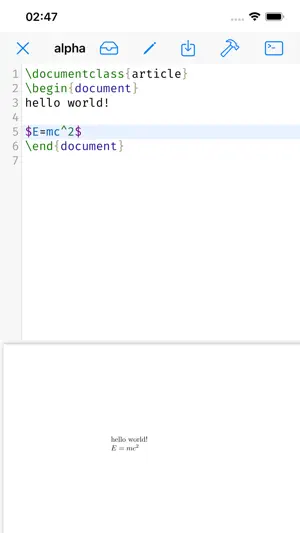 Hemibit Writer screenshot 1