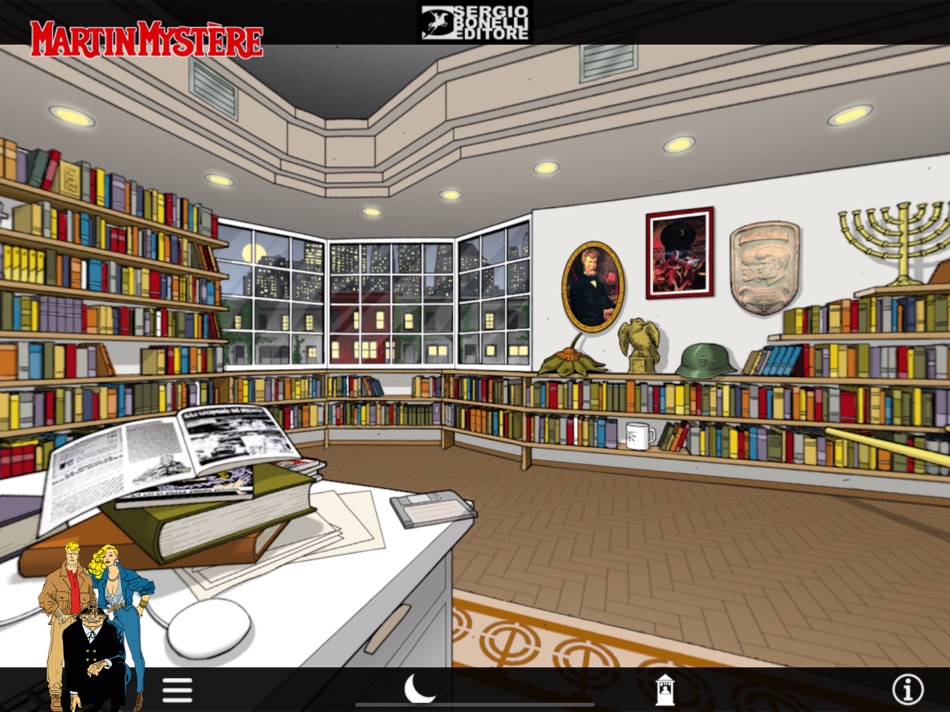 #1. Martin Mystère (iOS) Bởi: Sergio Bonelli Editore