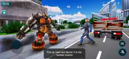 Game screenshot Mega Robot Truck Transport Sim mod apk