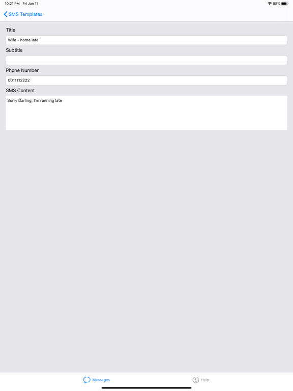 Screenshot #6 pour QuickSMS