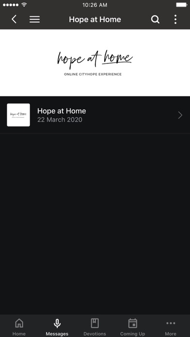 Cityhope App Screenshot