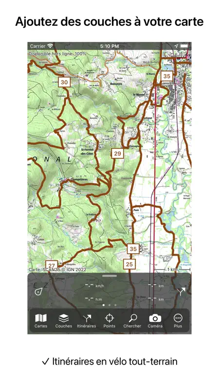 Topo GPS - Carte topographique screenshot 7 of 10