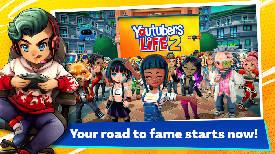 #1. Youtubers Life 2: Mobile Game (iOS) 由: U-Play Online