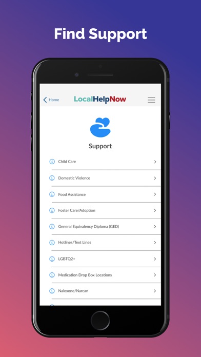 LocalHelpNow 317 Board Screenshot