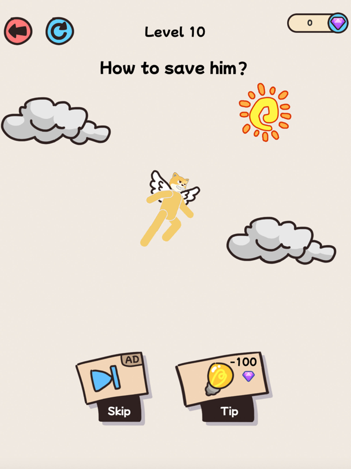 Protect the dog  draw to save