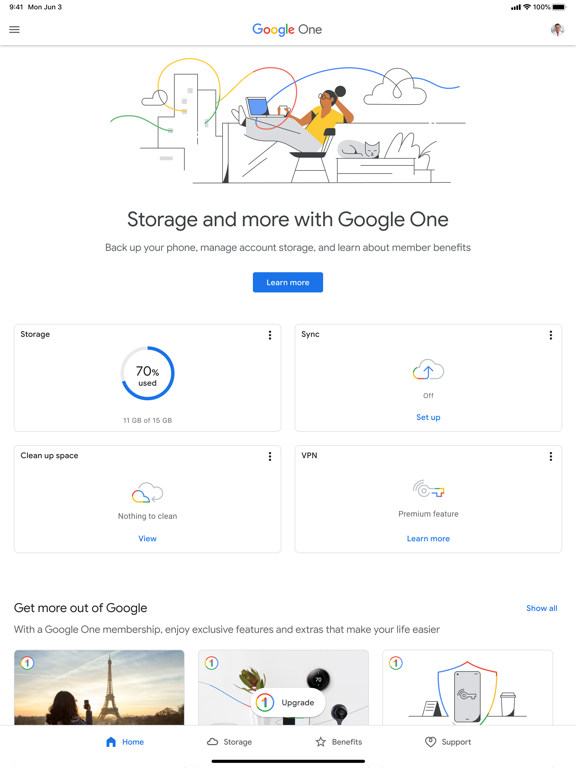 Screenshot #4 pour Google One