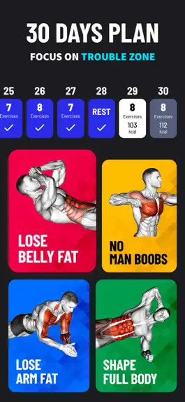 Game screenshot Lose Weight for Men at Home apk