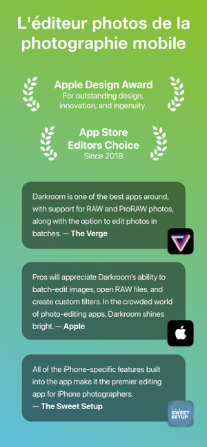 ‎Darkroom:éditeur photo&vidéo Capture d'écran