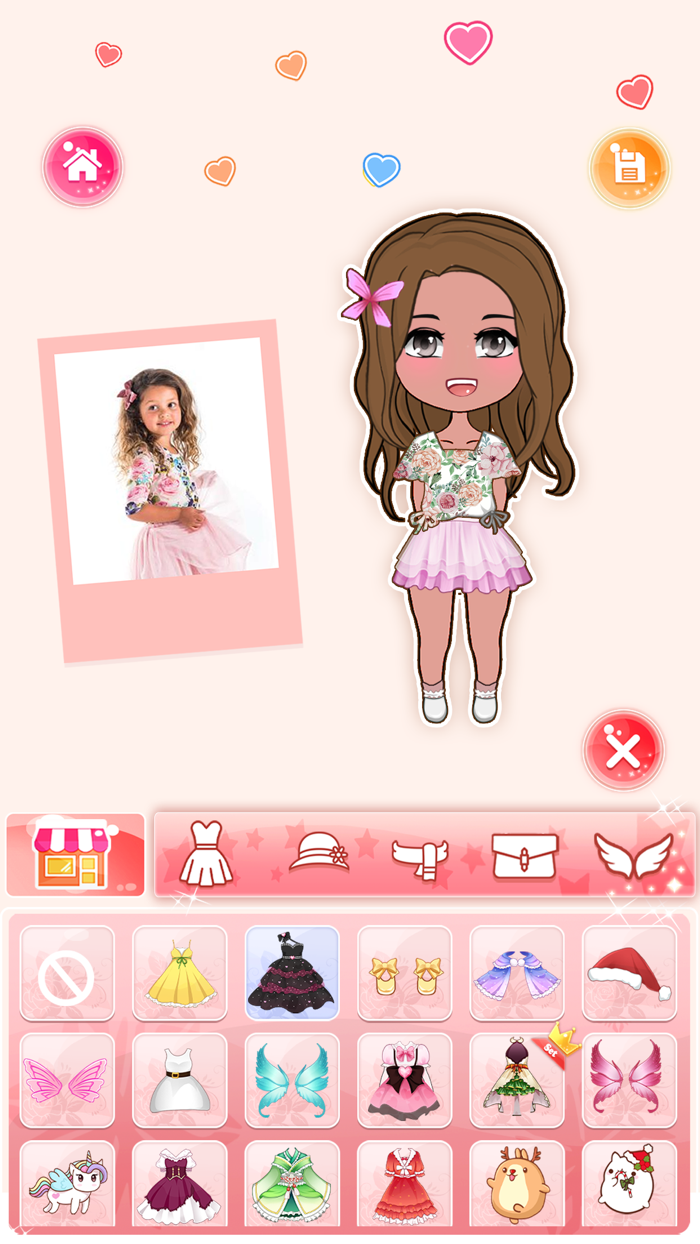 Chibi Dolls Dress up Games