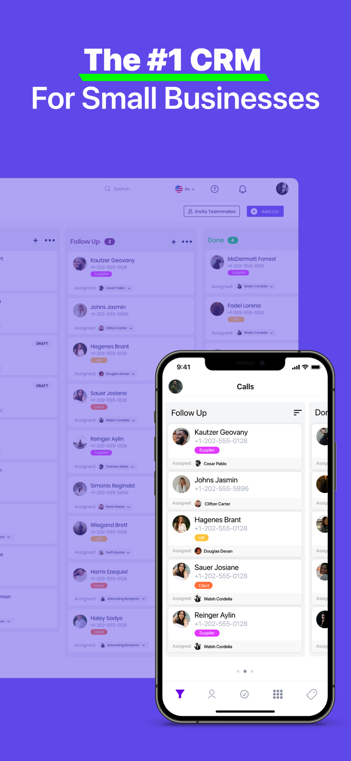 Leader CRM Leads Sales Tracker