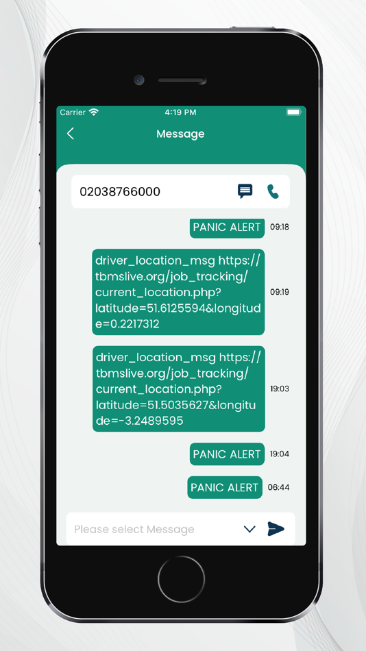 #8. School run dispatch SRB driver (iOS) Podle: COMPUTER FRIENDS I.T SERVICES LTD