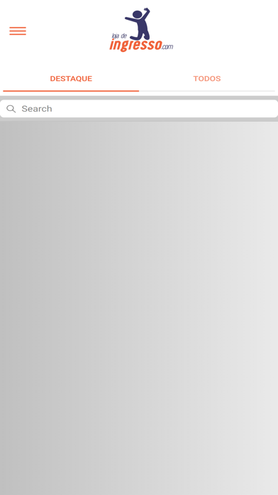 Loja de Ingresso Screenshot