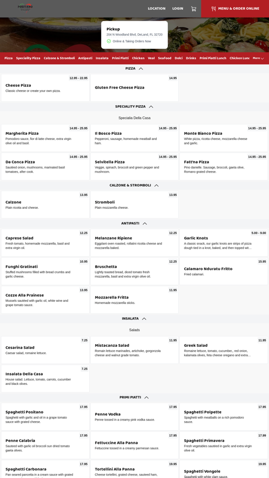 #2. Positano Trattoria Pizzeria (iOS) 由: Pizzamico LLC