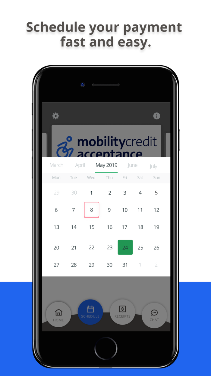 Mobility Credit Acceptance