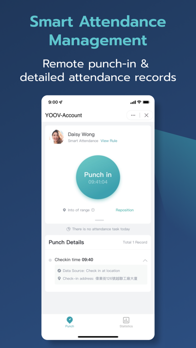YOOV WORK - Office HR Solution Screenshot