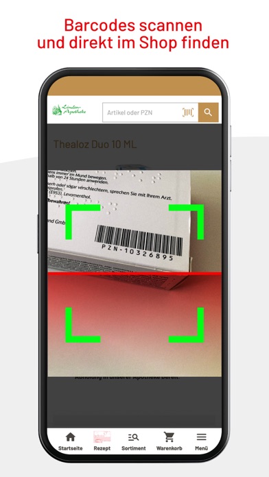 Linden-Apotheke Schöllkrippen Screenshot
